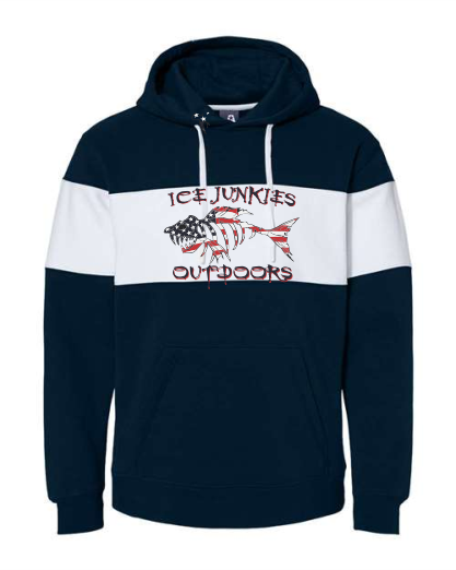 J-America Varsity Fleece Colorblock Hoodie