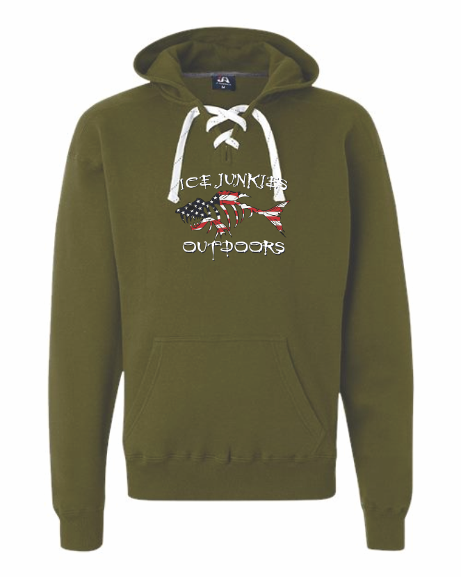 J-America Hockey Lace Hoodie