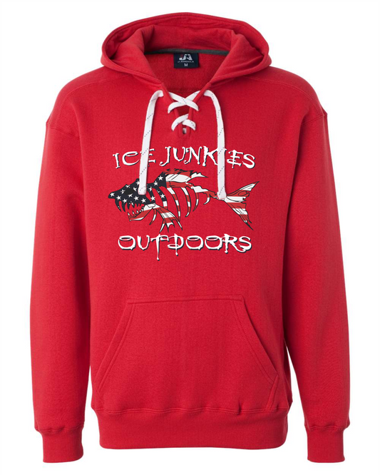 J-America Hockey Lace Hoodie